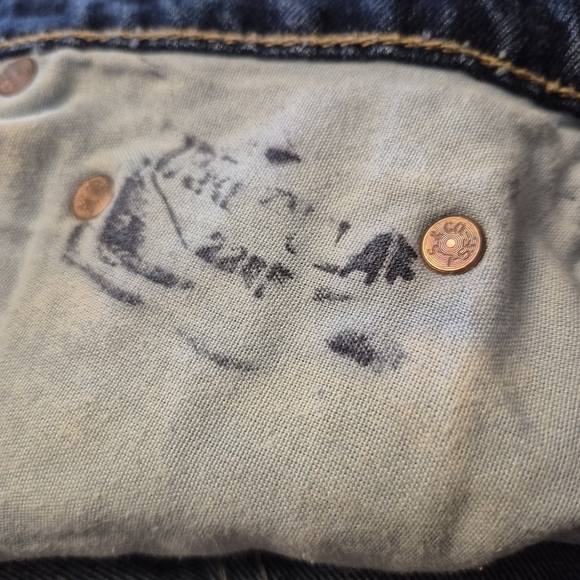 Levi's 512 Blue Denim Jeans - Picture 8 of 10